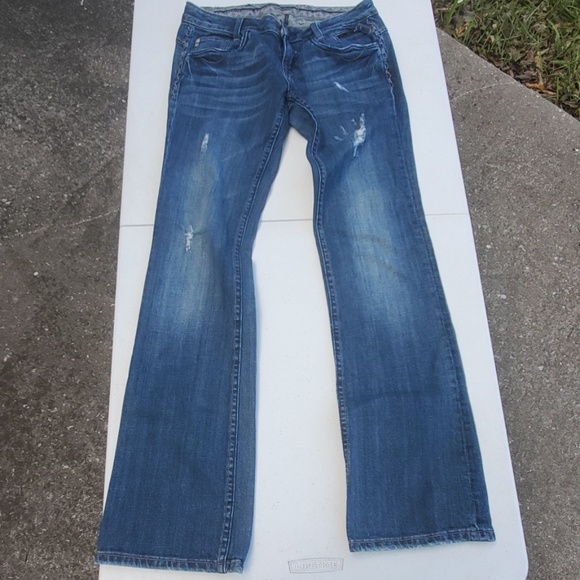 Express Rerock Distressed Jeans - Picture 4 of 8